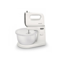 Produktbild för Philips Viva Collection HR3745 - mixer - vit/cashmeregrå