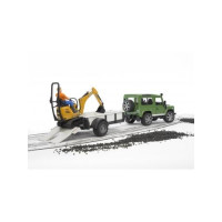 Produktbild för Fordon utan fjärrstyrning bworld Mikrogrävmaskin JCB 8010 CT...
