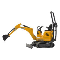 Produktbild för Fordon utan fjärrstyrning bworld Mikrogrävmaskin JCB 8010 CT...