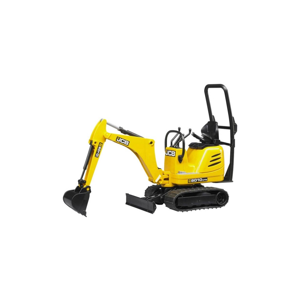 Produktbild för Fordon utan fjärrstyrning bworld Mikrogrävmaskin JCB 8010 CT...