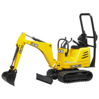 Produktbild för Fordon utan fjärrstyrning bworld Mikrogrävmaskin JCB 8010 CT...