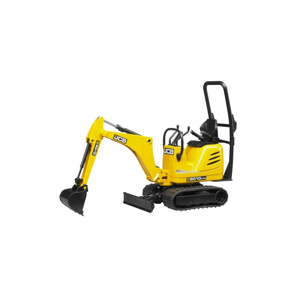 Produktbild för Fordon utan fjärrstyrning bworld Mikrogrävmaskin JCB 8010 CT...