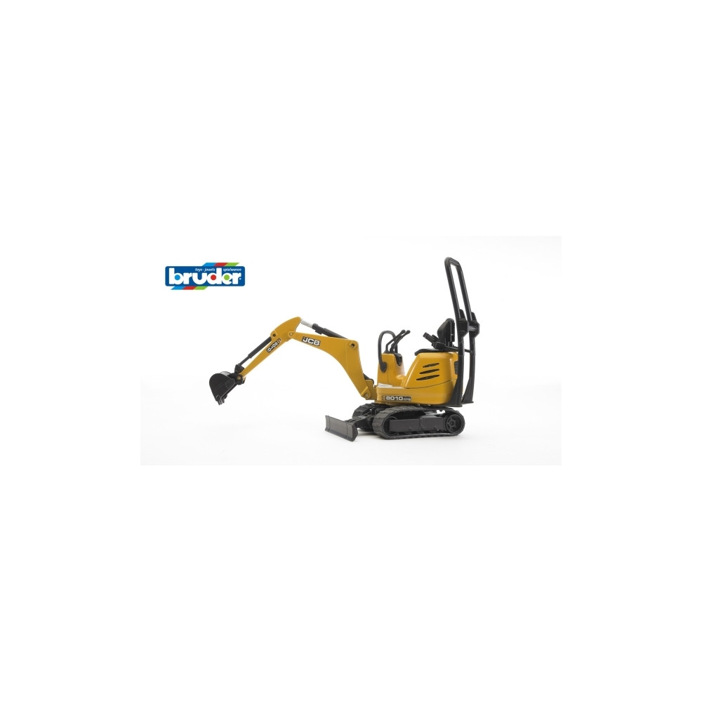 Produktbild för Fordon utan fjärrstyrning bworld Mikrogrävmaskin JCB 8010 CT...