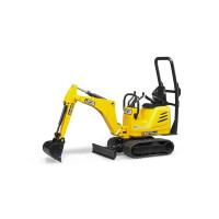 Produktbild för Fordon utan fjärrstyrning bworld Mikrogrävmaskin JCB 8010 CT...