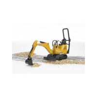 Produktbild för Fordon utan fjärrstyrning bworld Mikrogrävmaskin JCB 8010 CT...