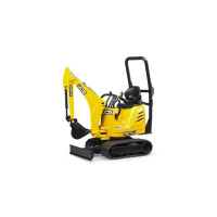 Produktbild för Fordon utan fjärrstyrning bworld Mikrogrävmaskin JCB 8010 CT...