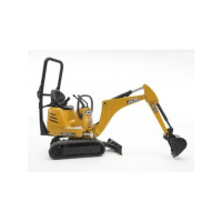Produktbild för Fordon utan fjärrstyrning bworld Mikrogrävmaskin JCB 8010 CT...