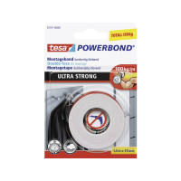Produktbild för Tesa Powerbond Ultra Strong dubbelsidig tejp - 19 mm x 1.5 m