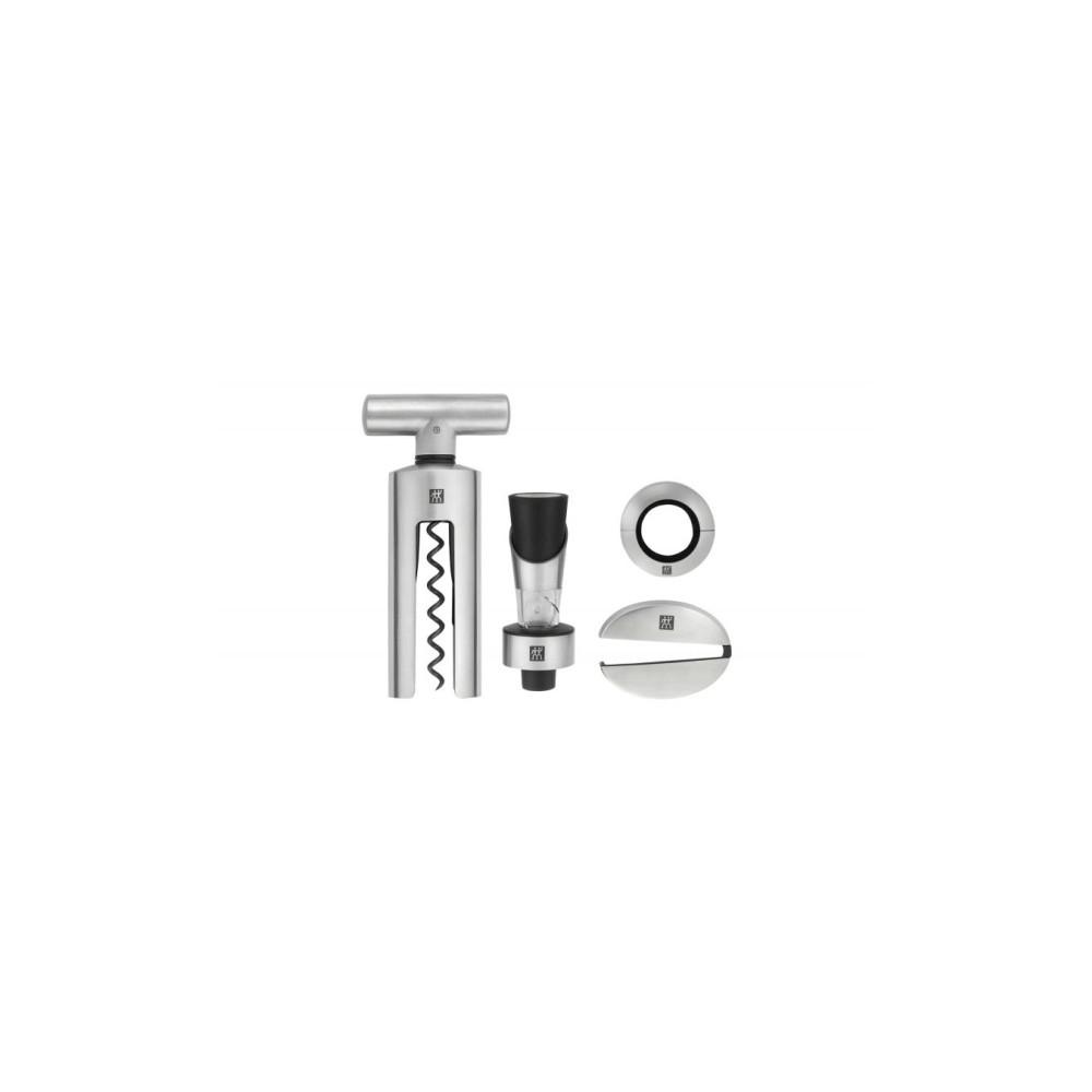 Produktbild för ZWILLING Sommelier Set, Korkskruv, Droppskydd, Foil cutter,...
