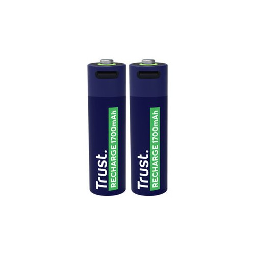 Trust Computer Products Trust batteri - USB-C - 2 x AA-typ