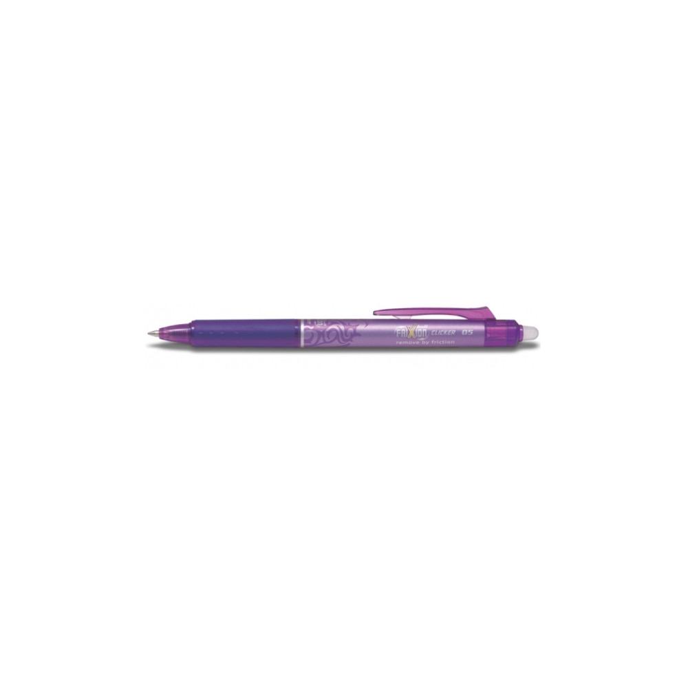 Produktbild för Rollerpenna, Pilot FriXion RT, påfyllningsbar, 0,5 mm, lila,...