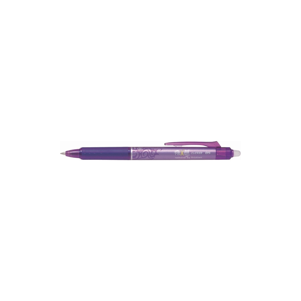 Produktbild för Rollerpenna, Pilot FriXion RT, påfyllningsbar, 0,5 mm, lila,...