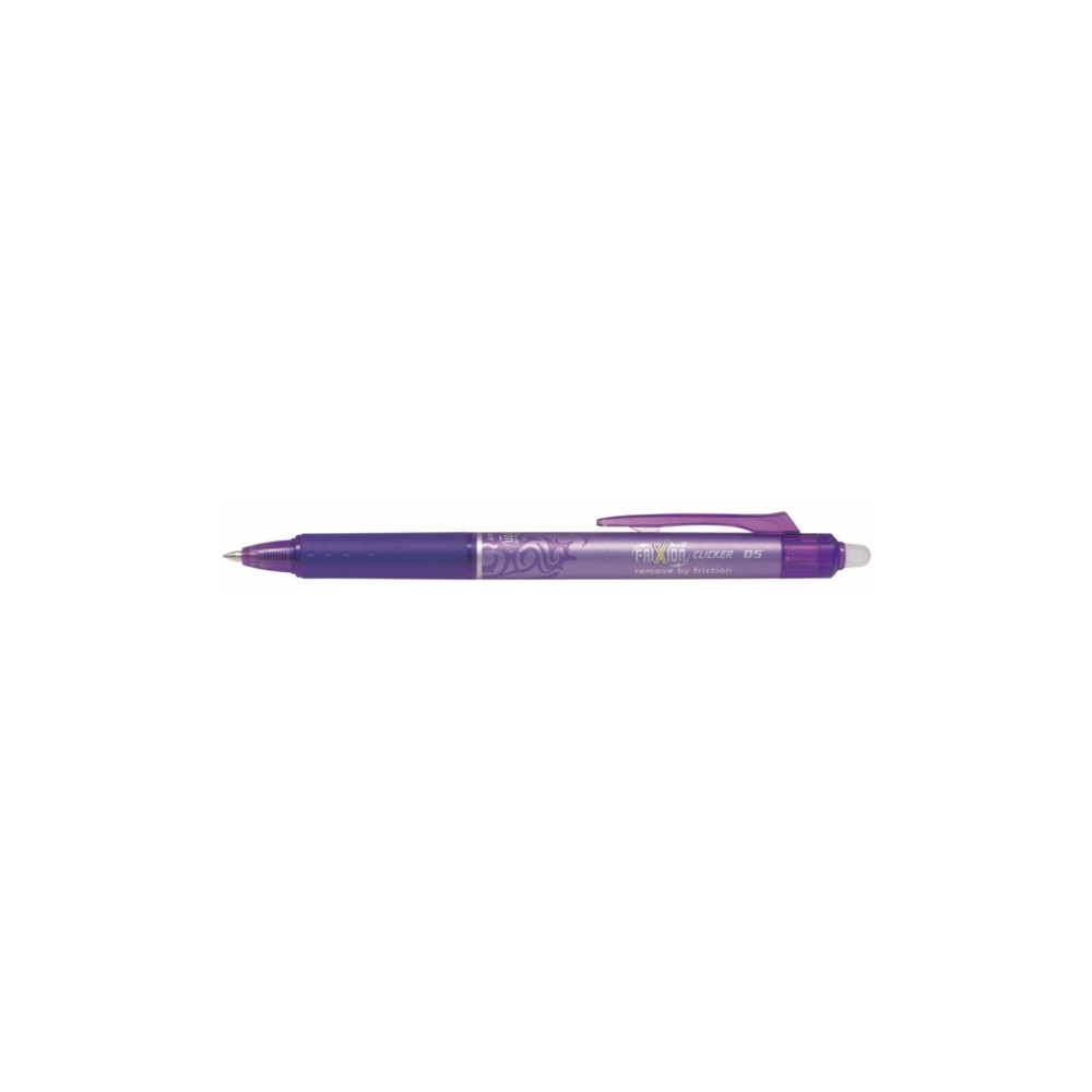 Produktbild för Rollerpenna, Pilot FriXion RT, påfyllningsbar, 0,5 mm, lila,...