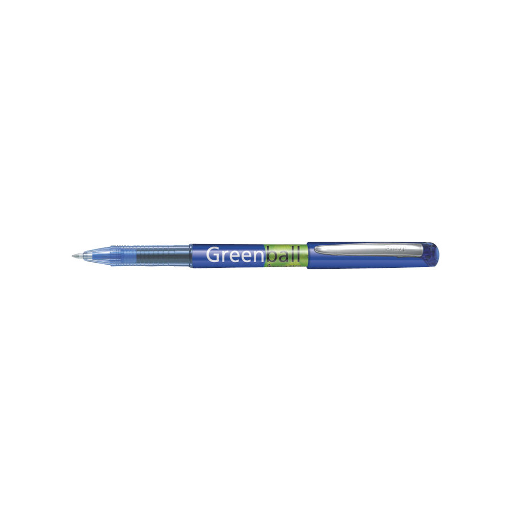 Produktbild för Rollerpenna Pilot BeGreen Greenball, refillbar, 0,7 mm, blå,...