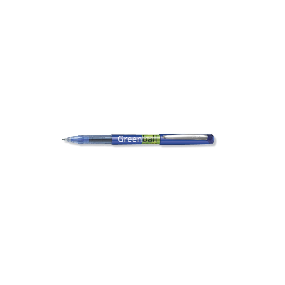 Produktbild för Rollerpenna Pilot BeGreen Greenball, refillbar, 0,7 mm, blå,...