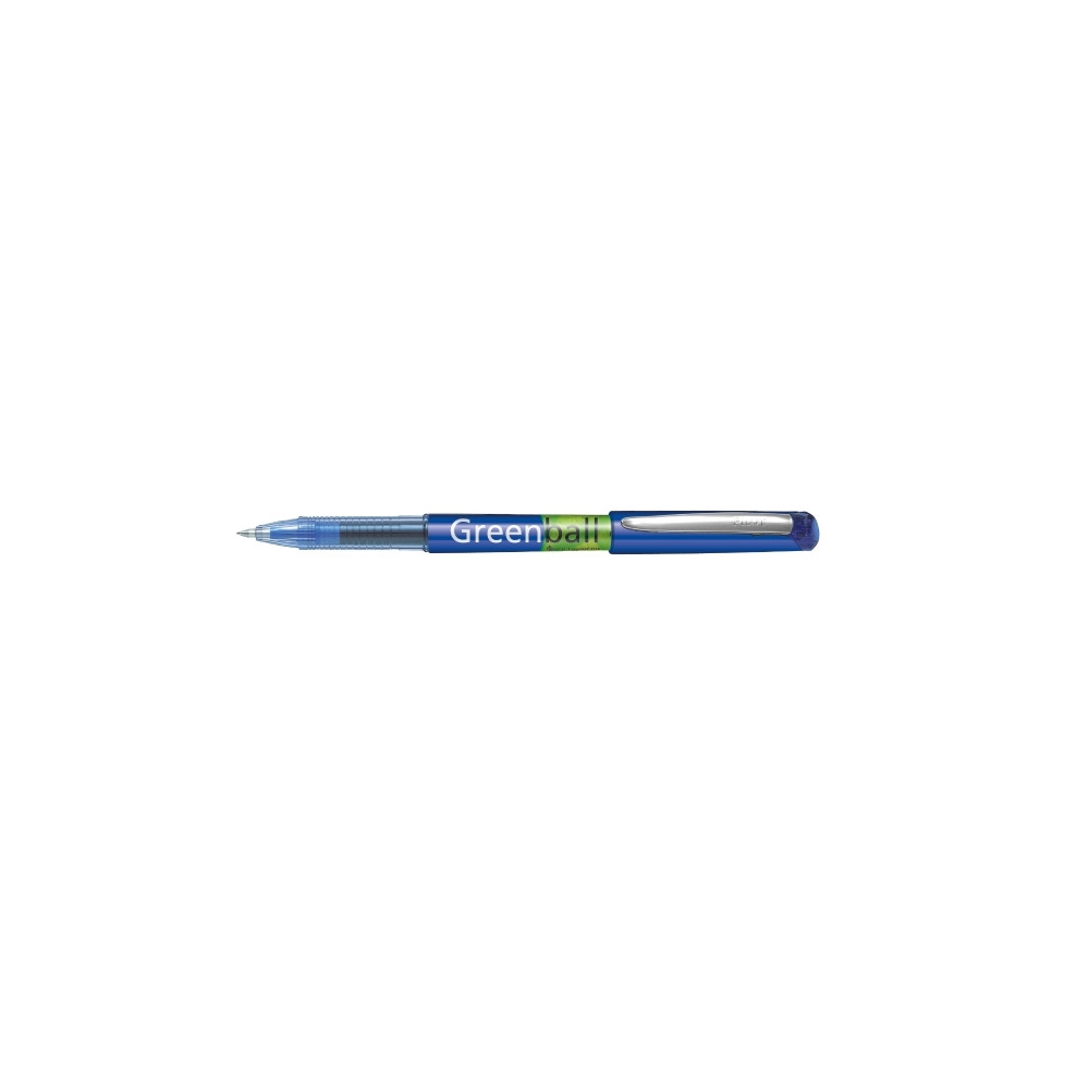 Produktbild för Rollerpenna Pilot BeGreen Greenball, refillbar, 0,7 mm, blå,...