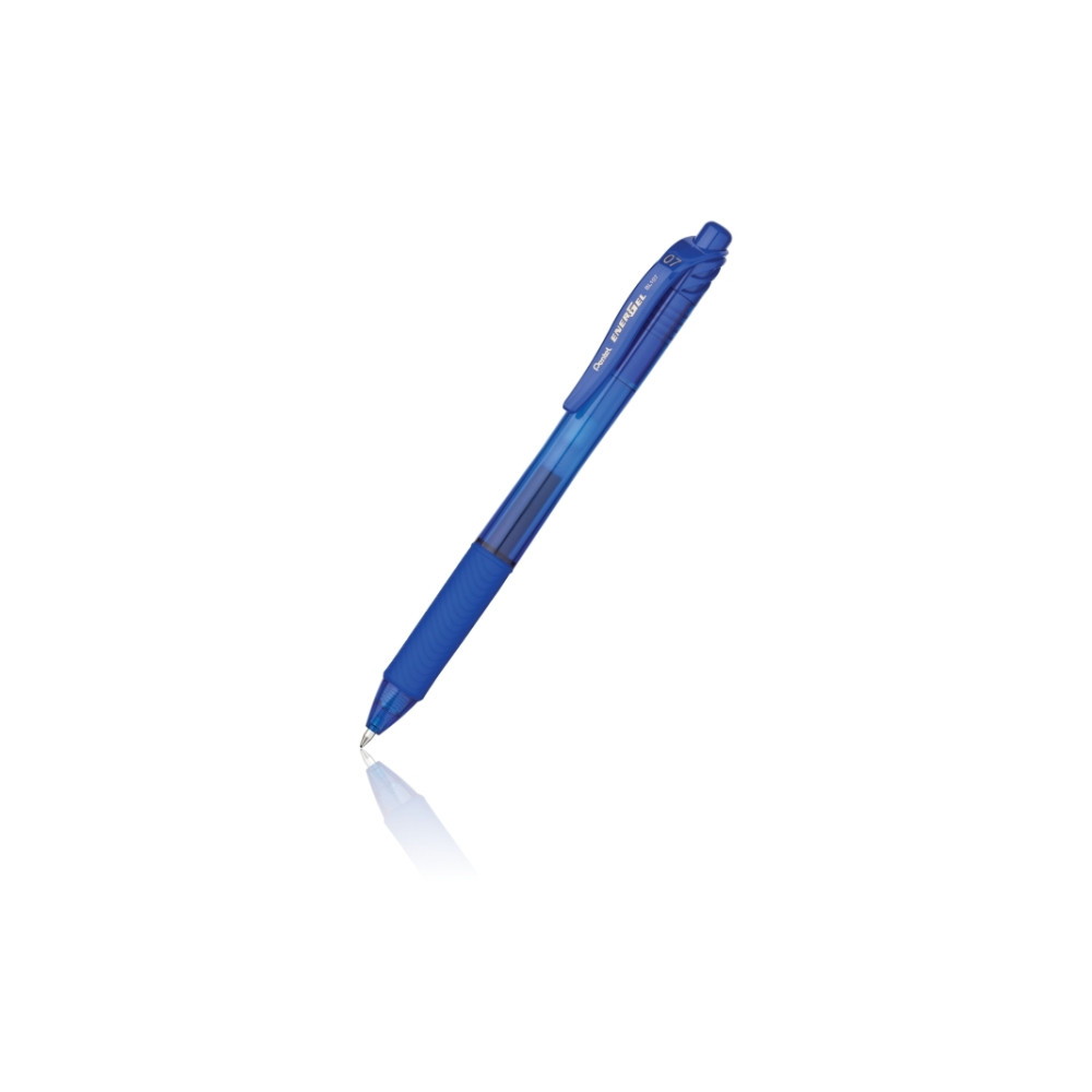 Produktbild för Gelpenna Pentel EnerGel X BL107, påfyllningsbar, 0,7 mm, blå...