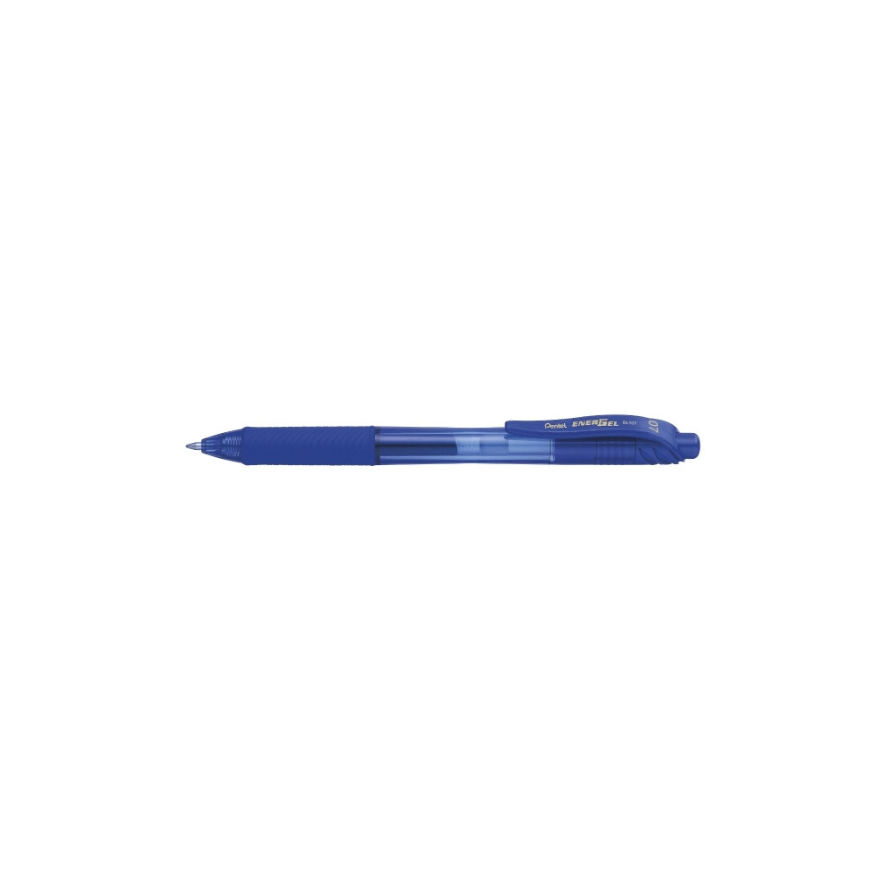 Produktbild för Gelpenna Pentel EnerGel X BL107, påfyllningsbar, 0,7 mm, blå...