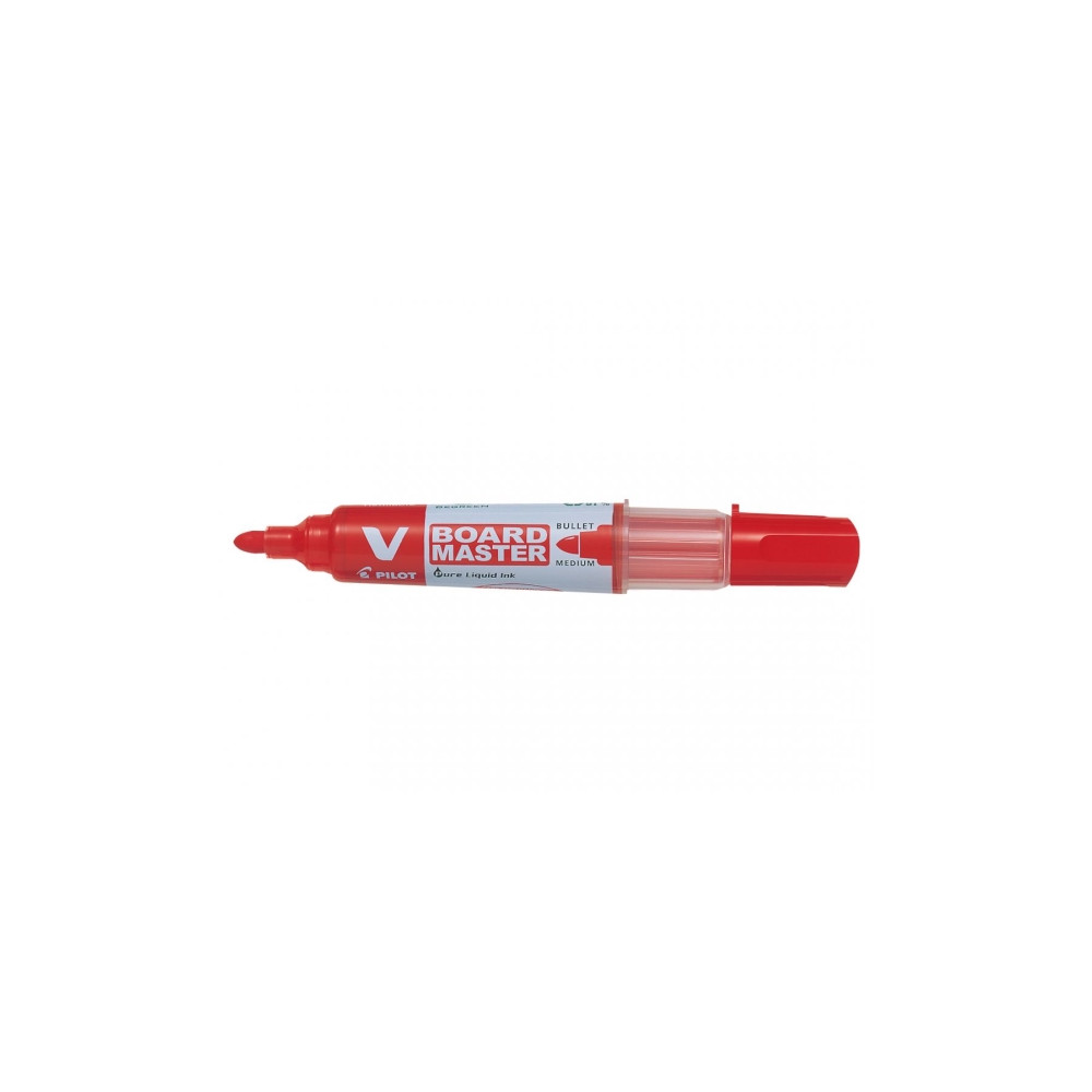 Produktbild för Whiteboardpennor, PILOT BeGreen V-Board Master, rund, röd, f...