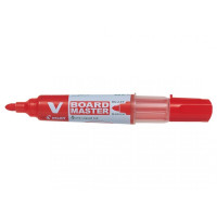 Produktbild för Whiteboardpennor, PILOT BeGreen V-Board Master, rund, röd, f...