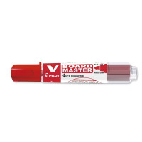Produktbild för Whiteboardpennor, PILOT BeGreen V-Board Master, rund, röd, f...
