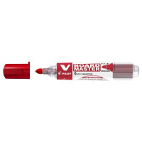 Produktbild för Whiteboardpennor, PILOT BeGreen V-Board Master, rund, röd, f...