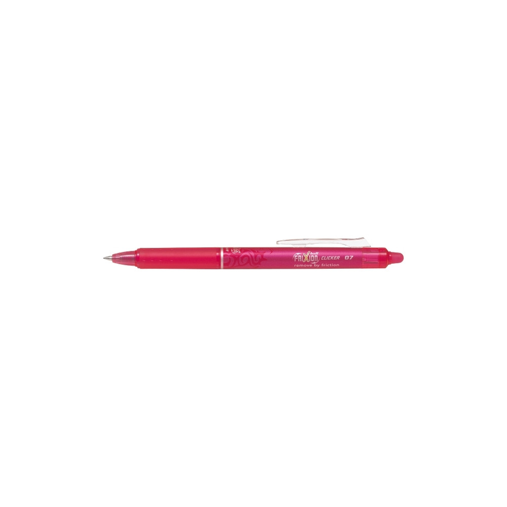 Produktbild för Rullpenna Pilot FriXion RT, refillbar, 0,7 mm, rosa, 12-pack