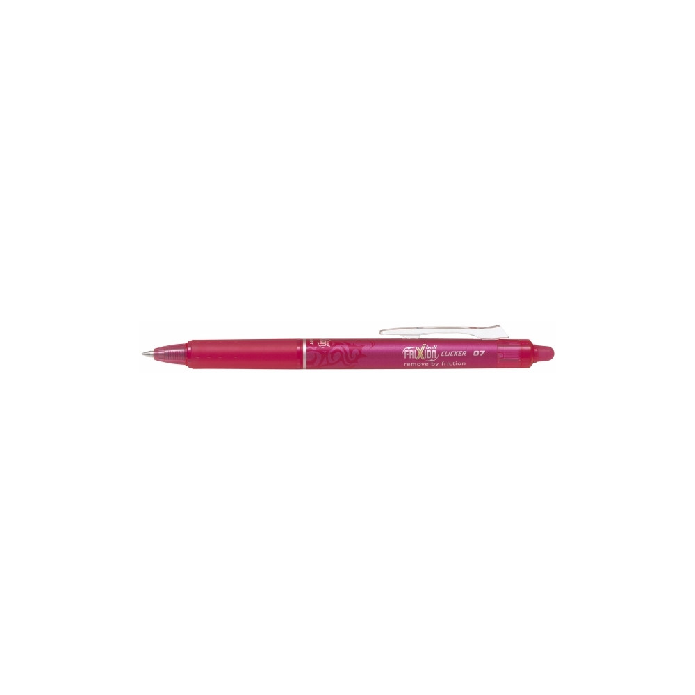 Produktbild för Rullpenna Pilot FriXion RT, refillbar, 0,7 mm, rosa, 12-pack