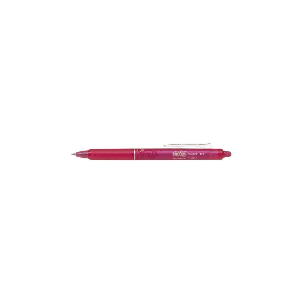 Produktbild för Rullpenna Pilot FriXion RT, refillbar, 0,7 mm, rosa, 12-pack