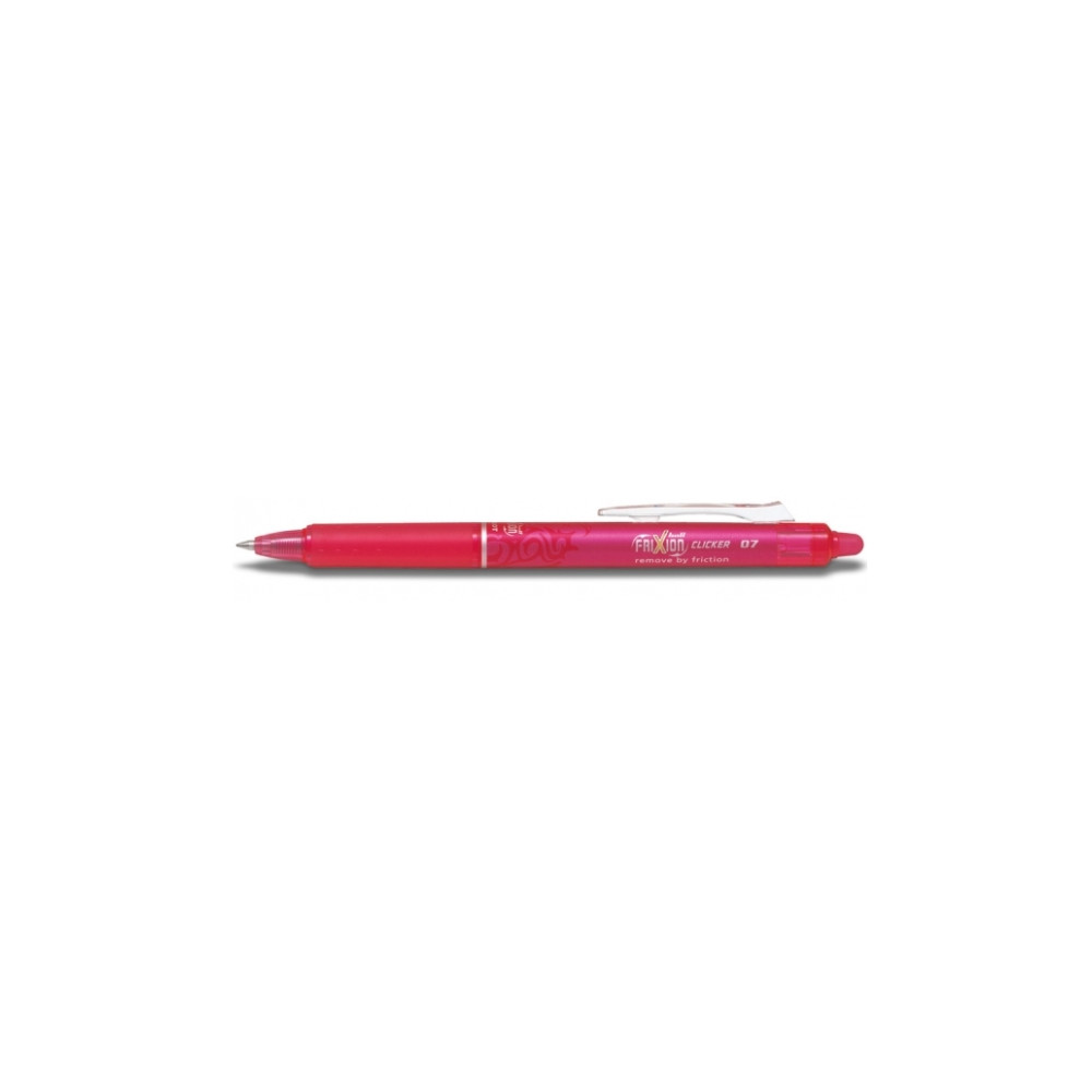 Produktbild för Rullpenna Pilot FriXion RT, refillbar, 0,7 mm, rosa, 12-pack