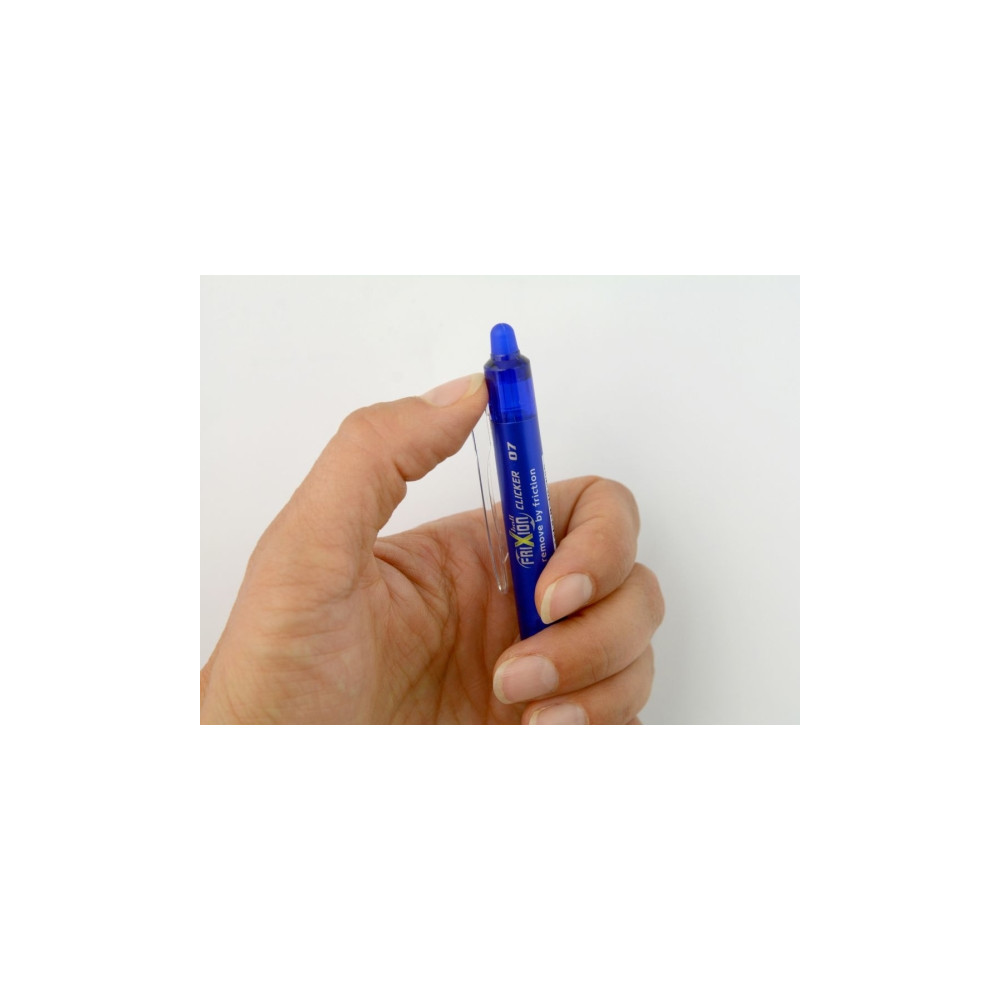 Produktbild för Rullpenna Pilot FriXion RT, refillbar, 0,7 mm, rosa, 12-pack