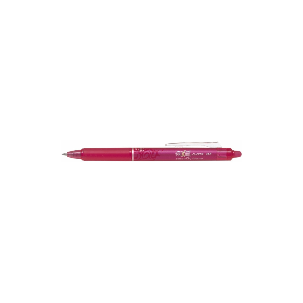 Produktbild för Rullpenna Pilot FriXion RT, refillbar, 0,7 mm, rosa, 12-pack