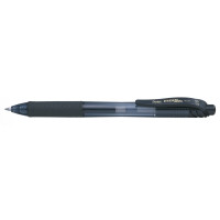Produktbild för Gelpenna Pentel BL107, 0,7 mm, påfyllbar, svart, förpackning...