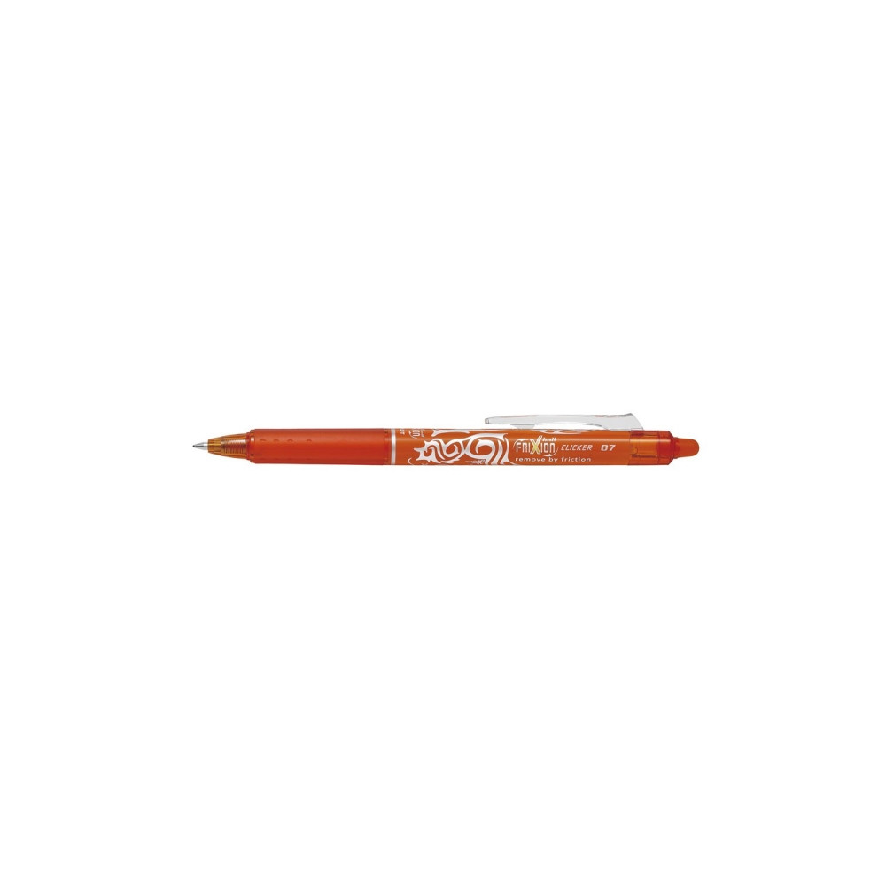 Produktbild för Rollerpenna, Pilot FriXion Clicker RT, 0,7 mm, orange, 12-pa...