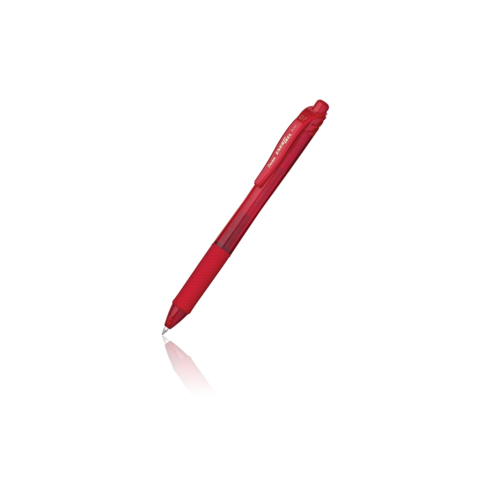Produktbild för Gelpennan Pentel EnerGel X BL107 påfyllningsbar 0,7 mm röd (...