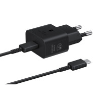 Produktbild för Samsung EP-T2510X strömadapter - med datakabel - USB-C - 25 watt