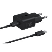 Produktbild för Samsung EP-T2510X strömadapter - med datakabel - USB-C - 25 watt