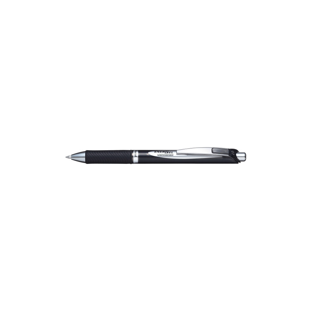 Produktbild för Rullpenna, Pentel, påfyllningsbar, permanent gel, 0,7 mm, sv...