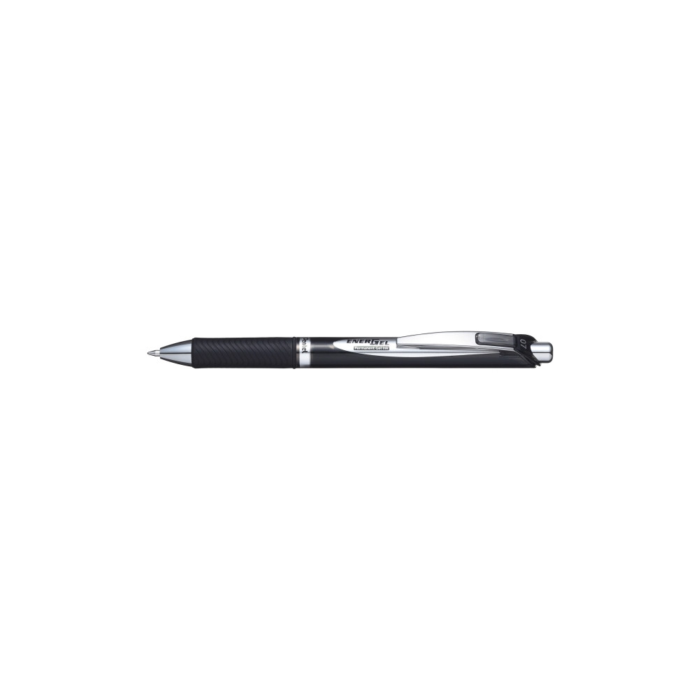 Produktbild för Rullpenna, Pentel, påfyllningsbar, permanent gel, 0,7 mm, sv...