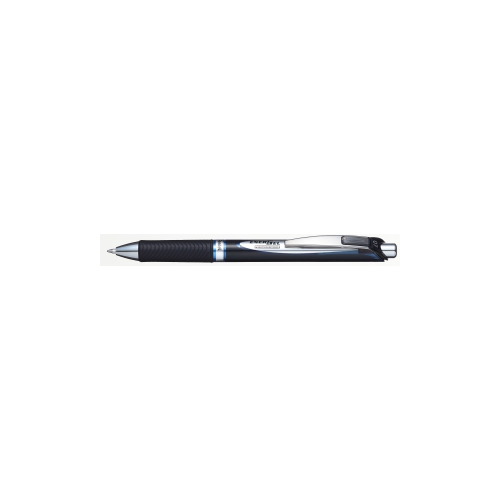 Produktbild för Rullepenna, Pentel, påfyllningsbar, permanent gel, 0,7 mm, b...