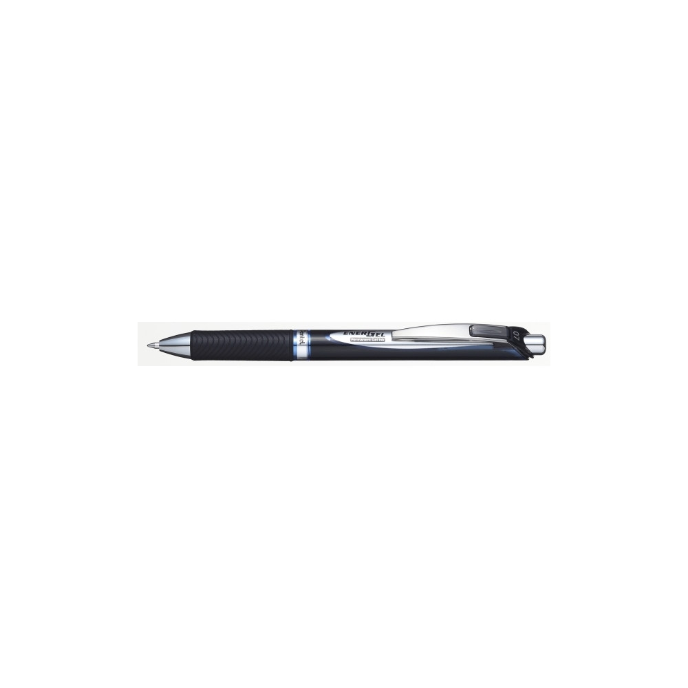 Produktbild för Rullepenna, Pentel, påfyllningsbar, permanent gel, 0,7 mm, b...