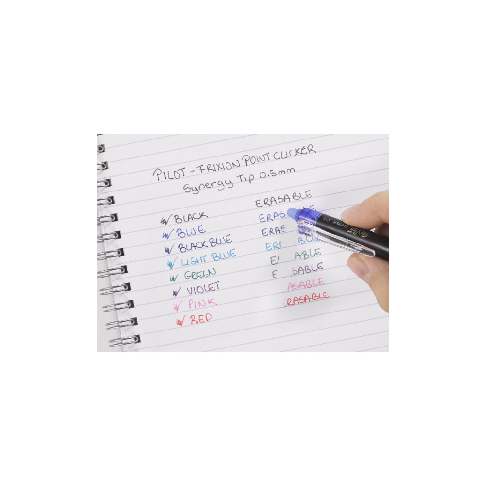 Produktbild för Rollerpenna, Pilot FriXion Point, påfyllningsbar, 0,5 mm, bl...