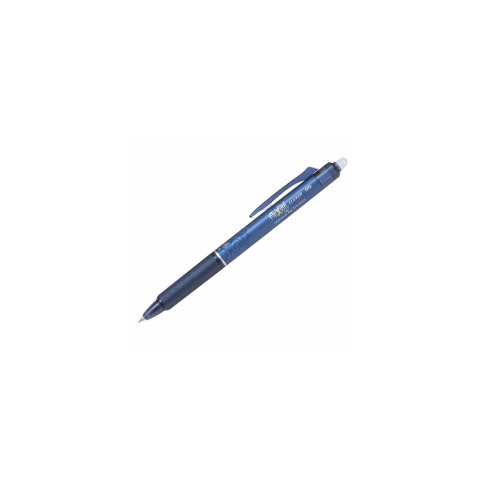 Produktbild för Rullepenn, Pilot FriXion Clicker RT 0,5 mm, blå/svart, förpa...