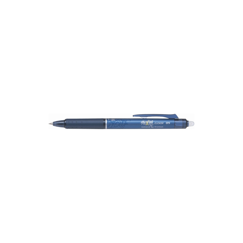 Produktbild för Rullepenn, Pilot FriXion Clicker RT 0,5 mm, blå/svart, förpa...