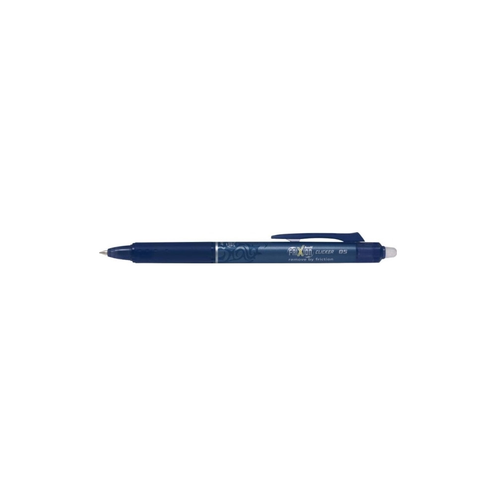 Produktbild för Rullepenn, Pilot FriXion Clicker RT 0,5 mm, blå/svart, förpa...