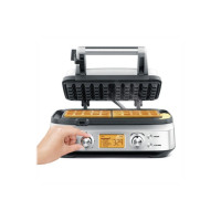 Produktbild för Sage SWM620BSS4EEU1 the Smart Waffle Pro - våffeljärn - borstat rostfritt stål