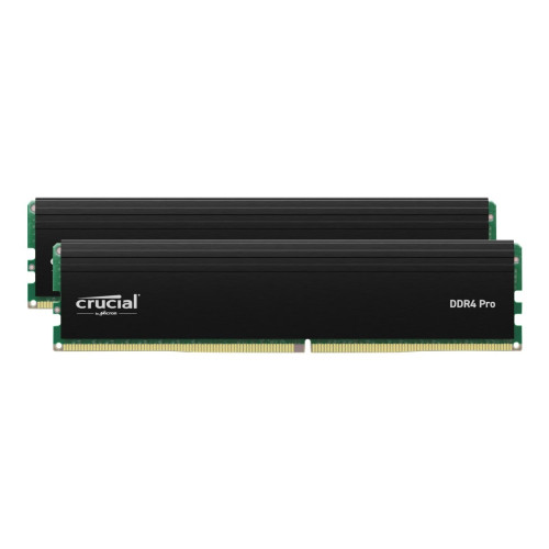 Crucial Crucial - DDR4 - sats - 32 GB: 2 x 16 GB - DIMM 288-pin / PC4-25600 - ej buffrad