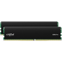 Produktbild för Crucial - DDR4 - sats - 32 GB: 2 x 16 GB - DIMM 288-pin / PC4-25600 - ej buffrad