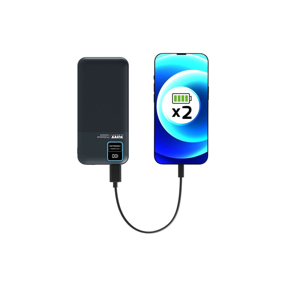 Produktbild för PORT Connect power bank - Li-pol - 2 x USB