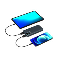 Produktbild för PORT Connect power bank - Li-pol - 2 x USB